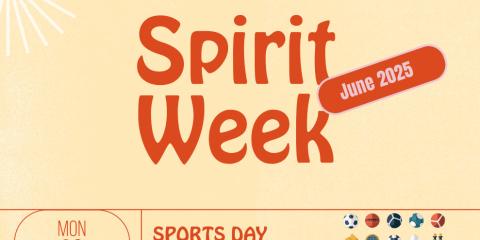 spirit week graphic